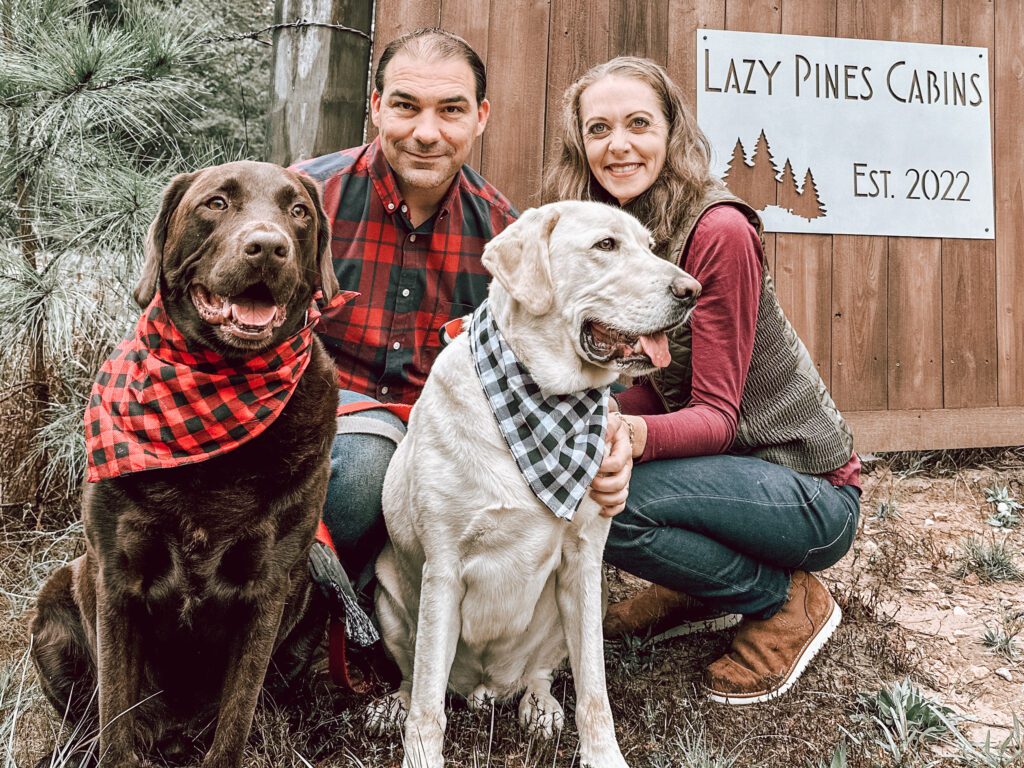 Lazy Pines Cabins hosts