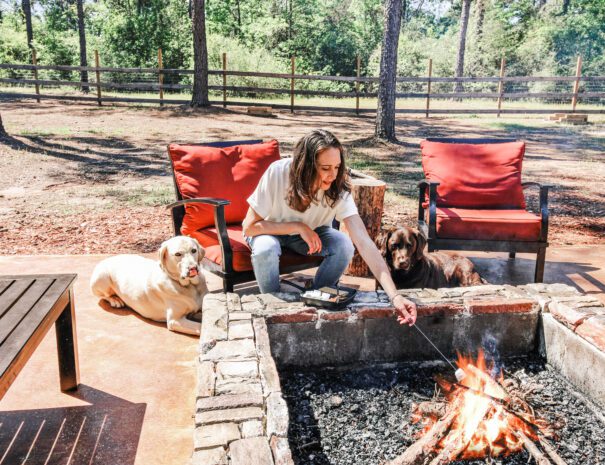 Firepit Dogs